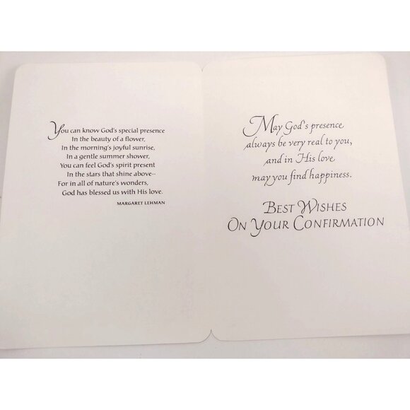 Baptism & Confirmation Celebration Greeting Card Lot Of 4 Religious Cards - Picture 5 of 9